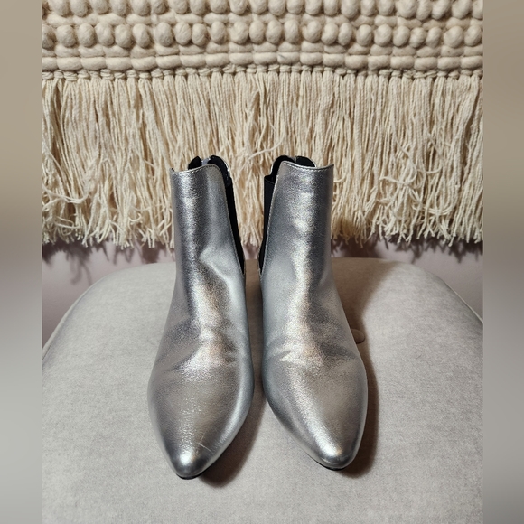 Silver Ankle boots - Picture 3 of 9
